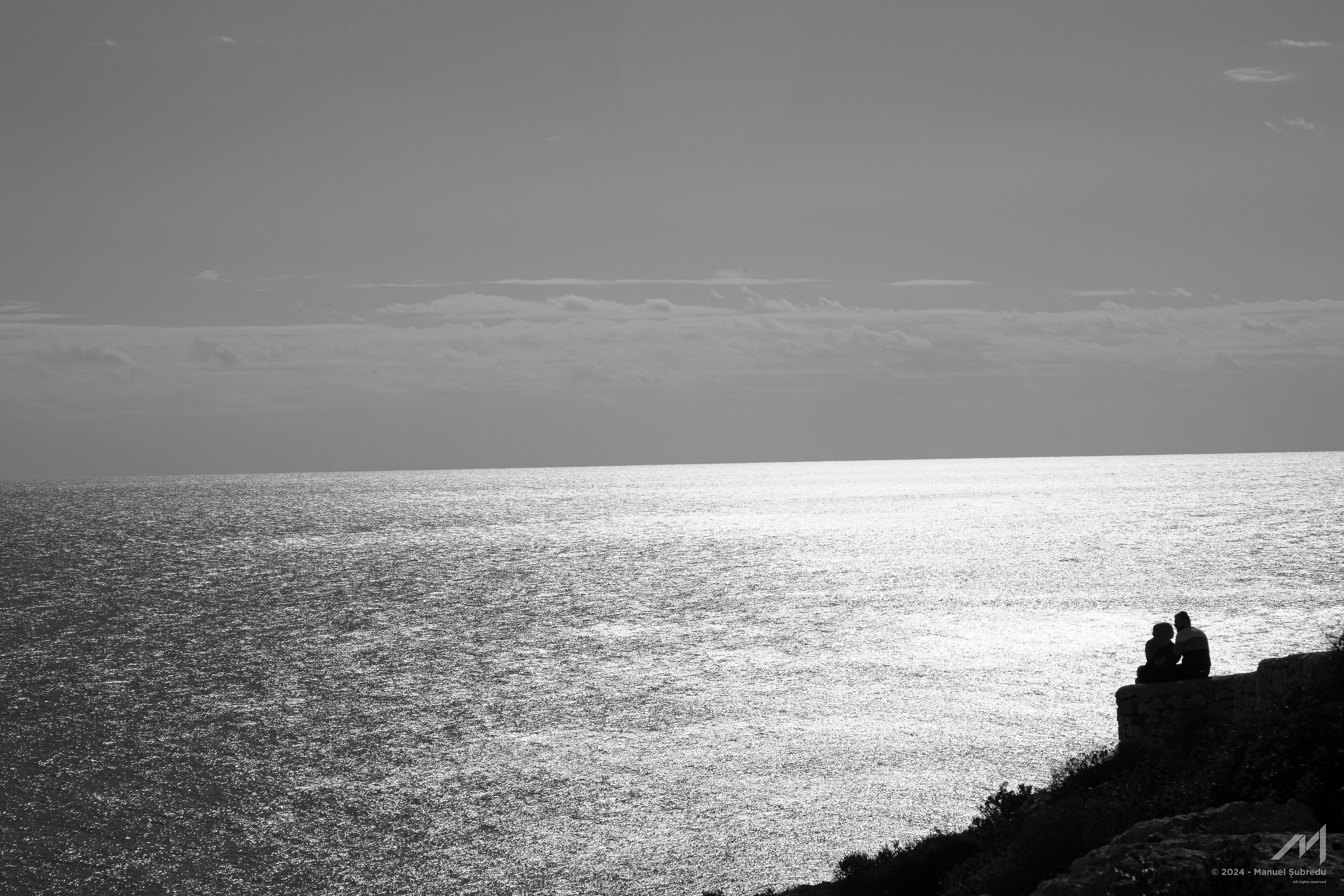 Lovers By Seaside