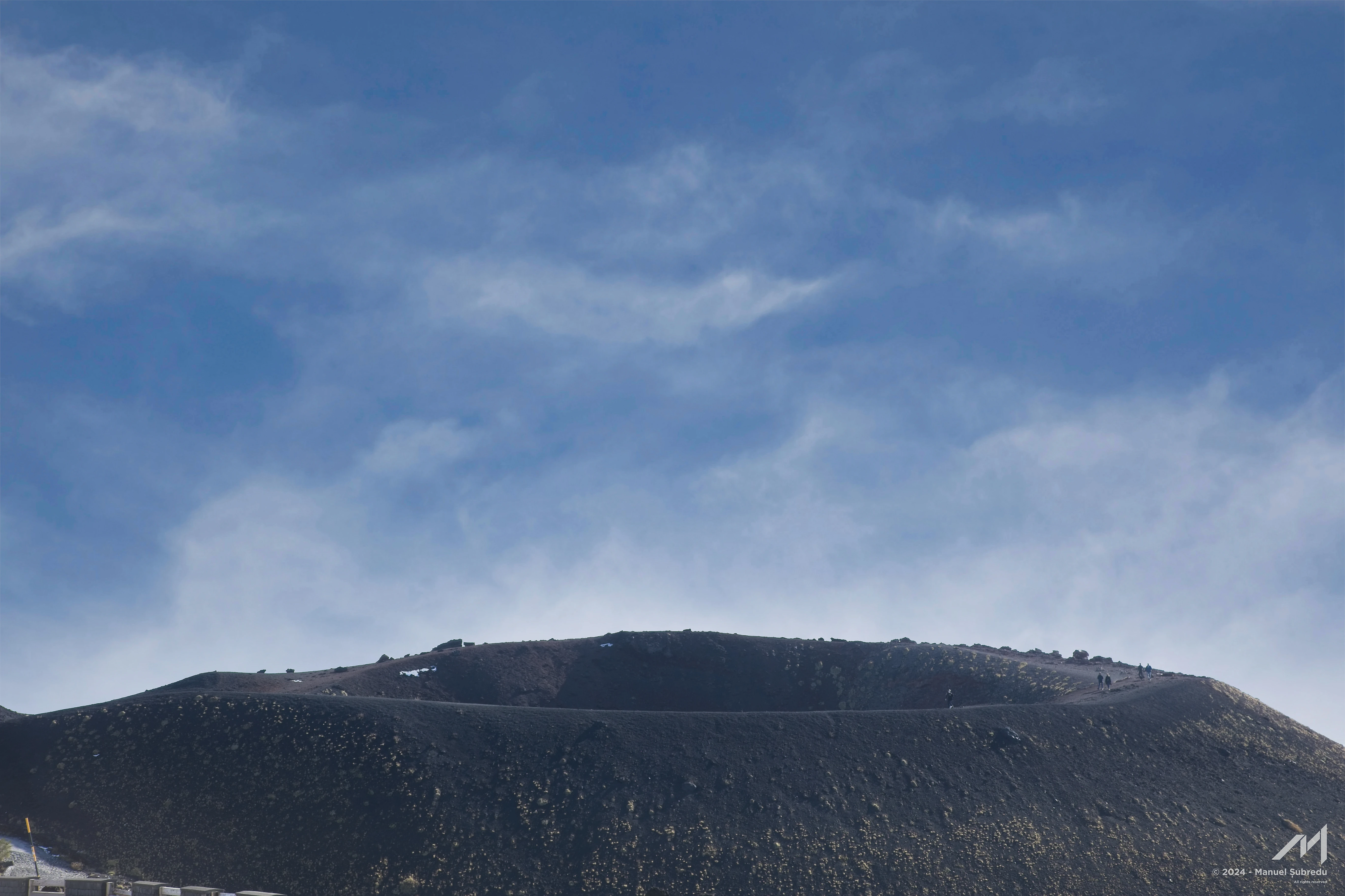 Walking On The Edge Of Vulcano